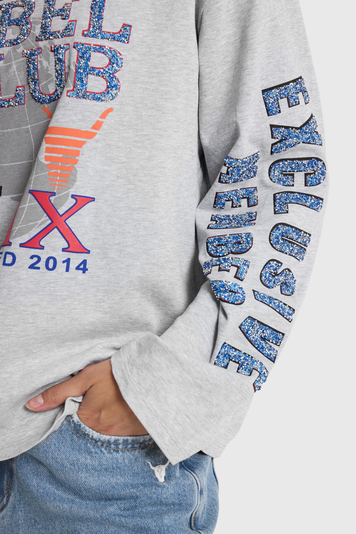 FANCY PRINT LONGSLEEVE T-SHIRT