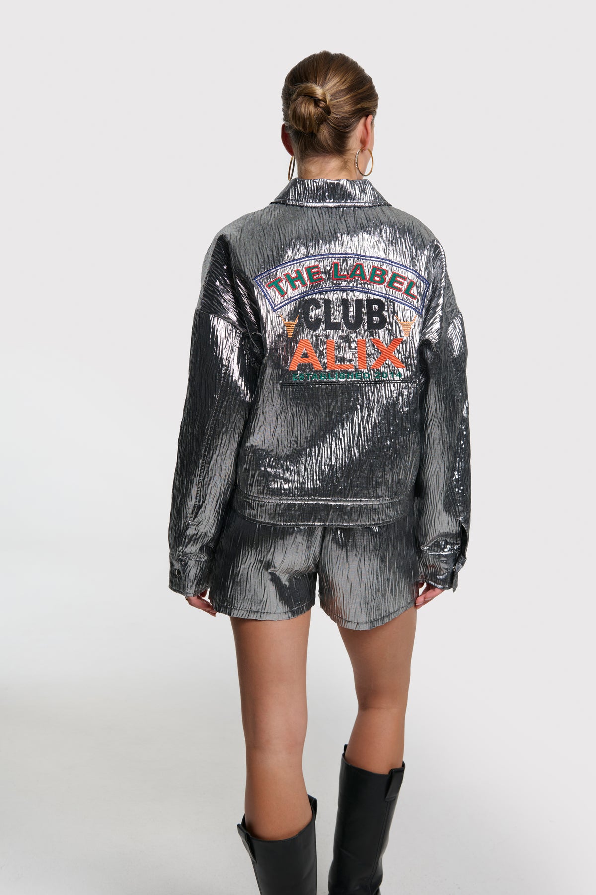 SILVER ARTWORK JACKET