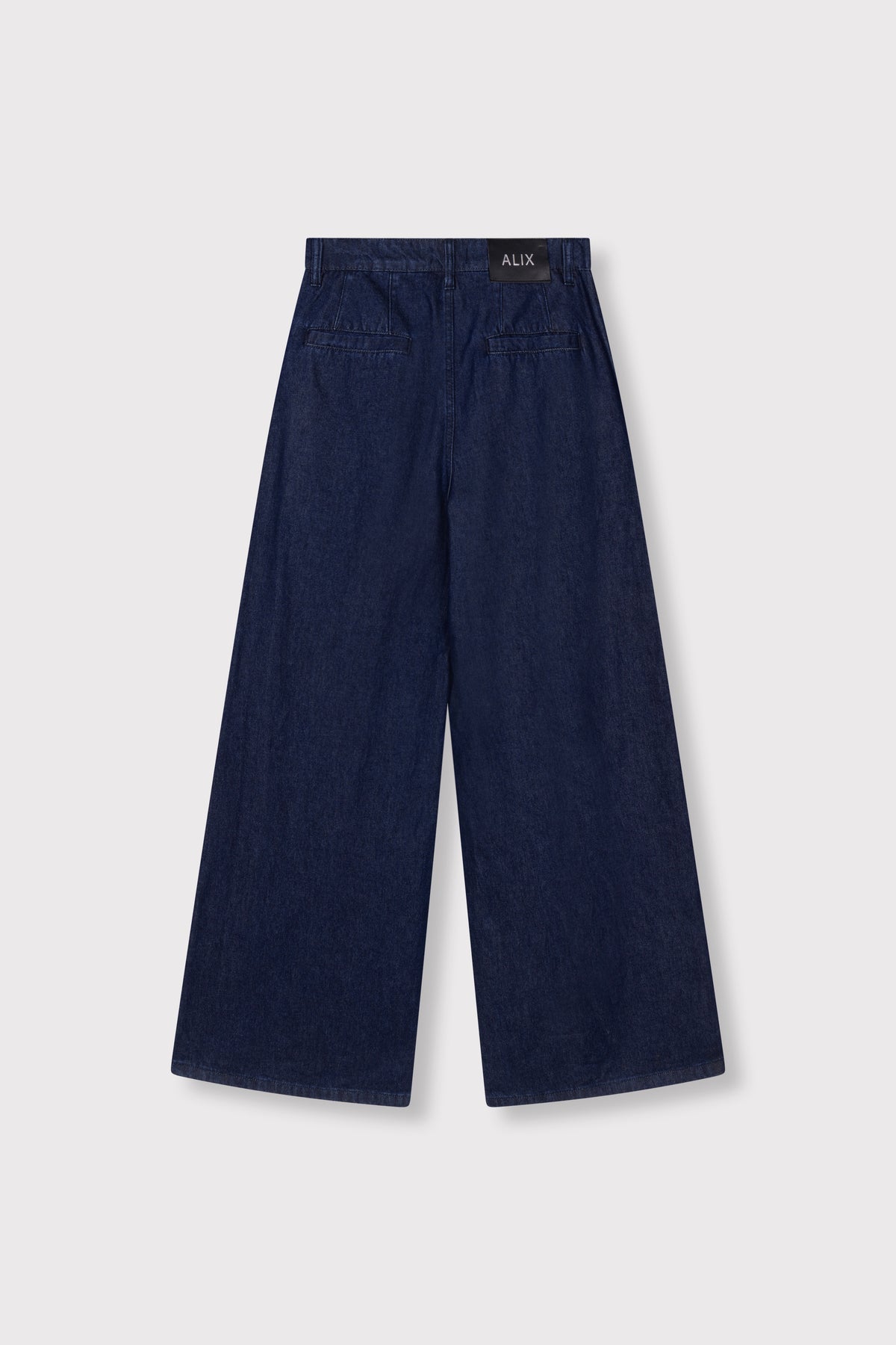 WIDE LEG DENIM PANTS
