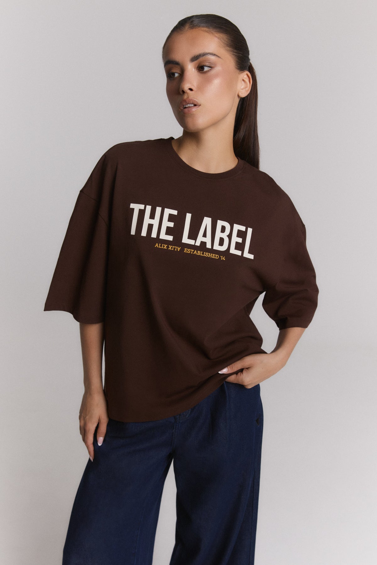 THE LABEL OVERSIZED T-SHIRT