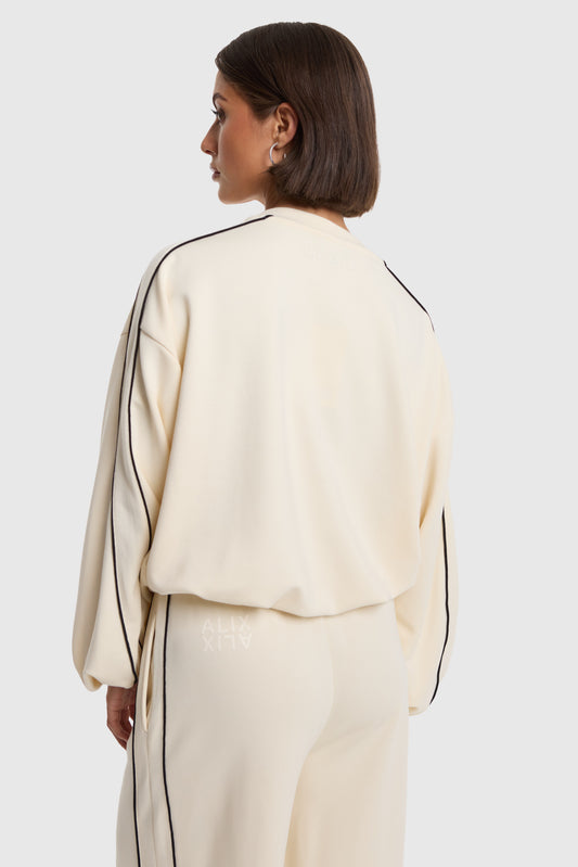 PIPING SWEATER