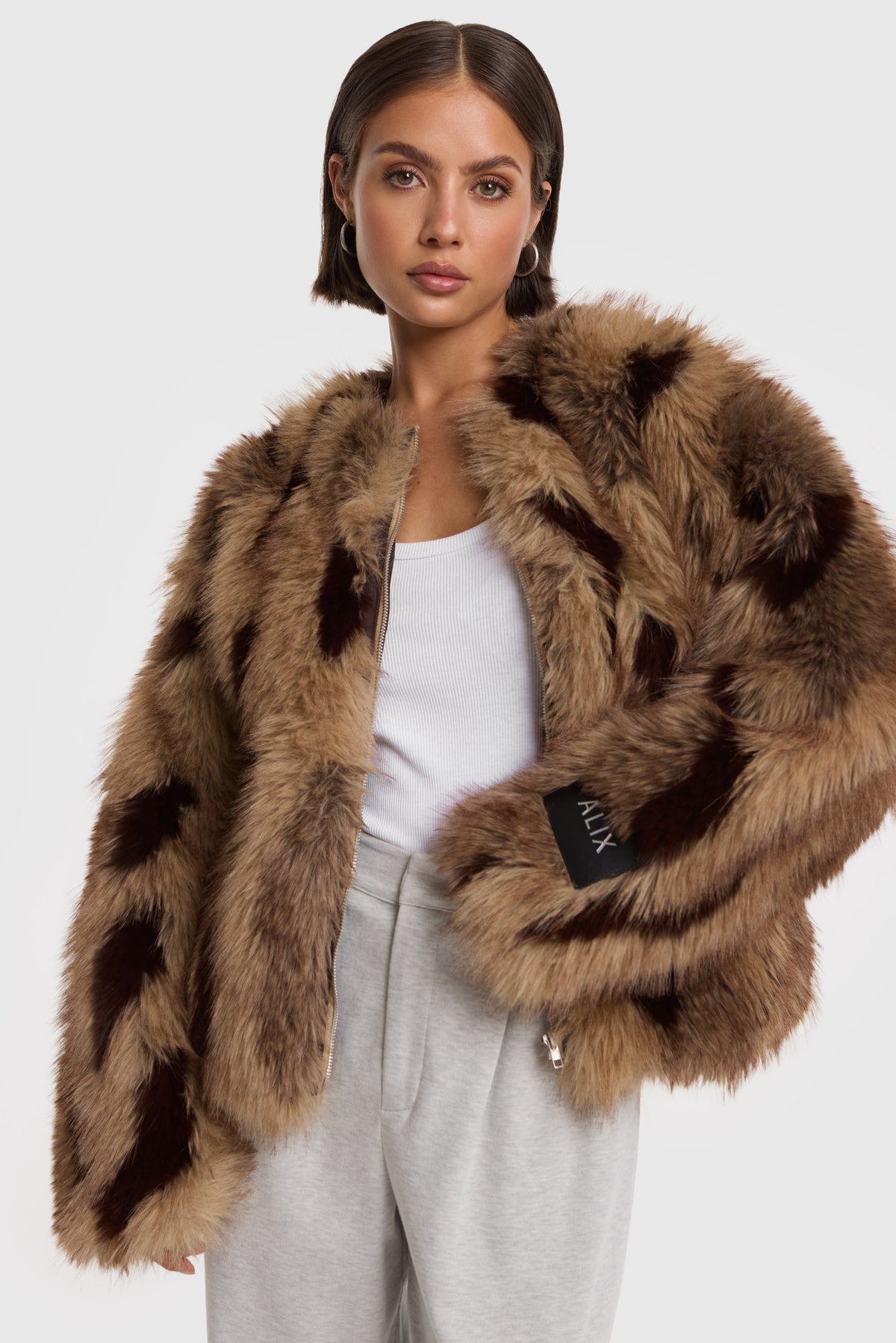 FAUX FUR COAT