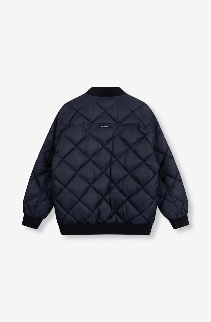 QUILTED BOMBER