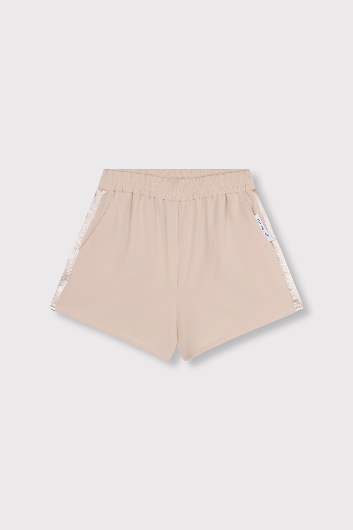 SHINY TAPE SHORTS