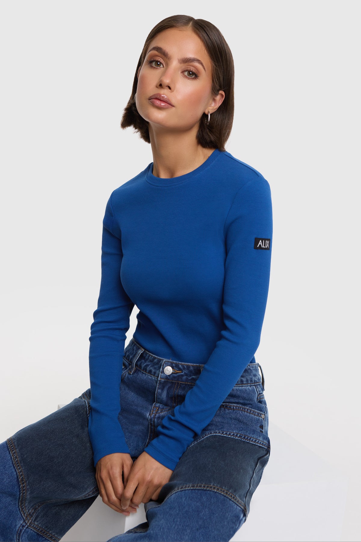 RIB LONGSLEEVE T-SHIRT