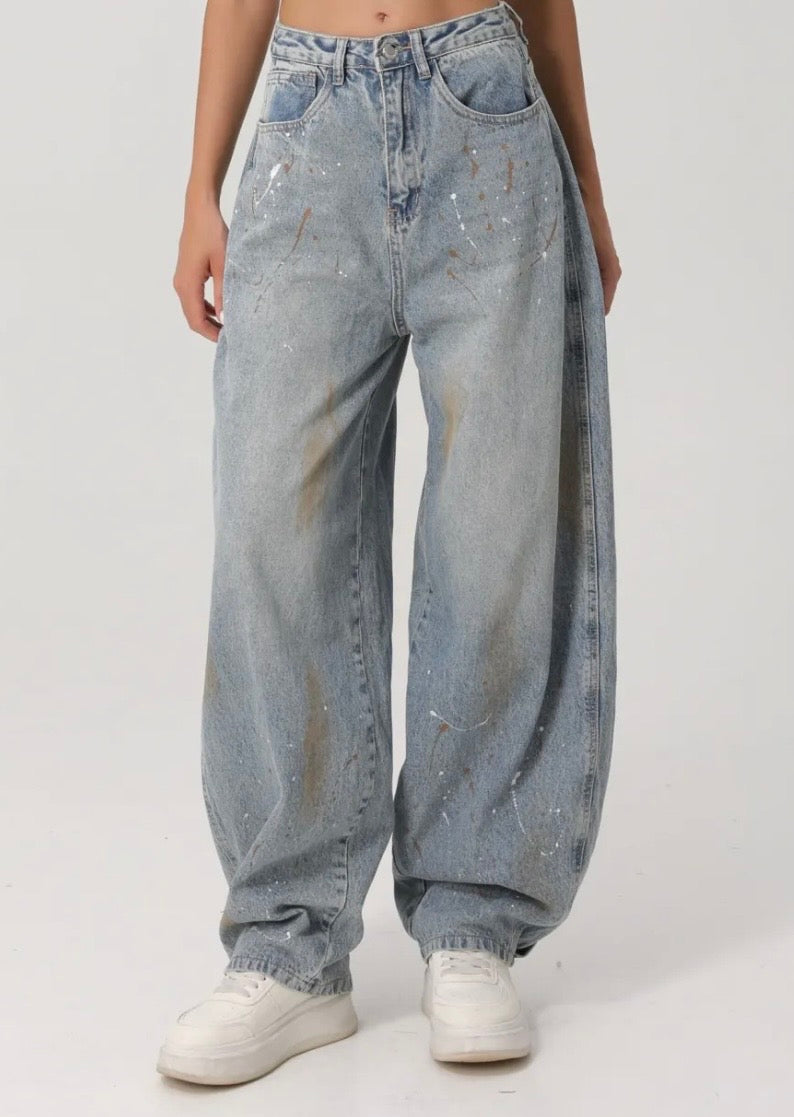 JEANS PAINTED