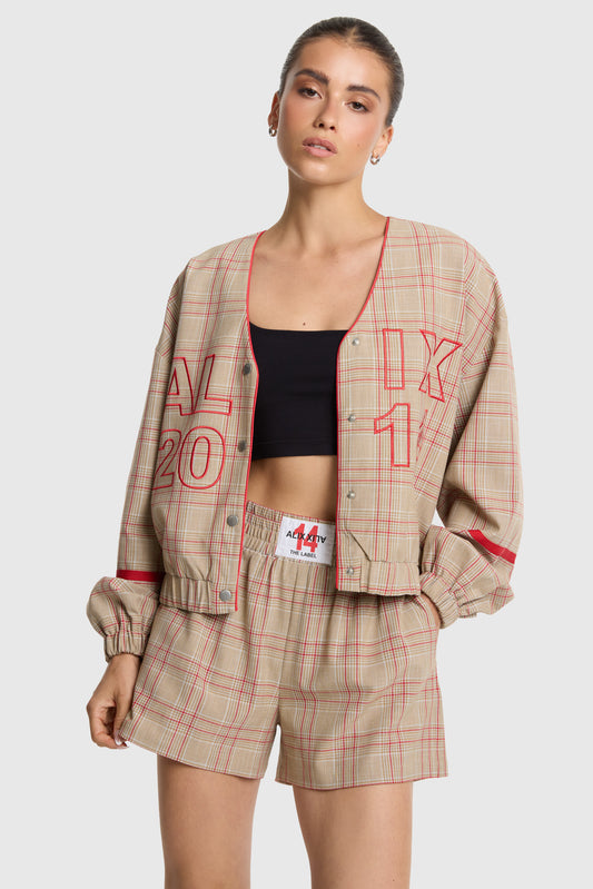 SPORTY CHECK SHORTS