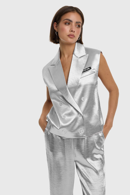 SHINY WAISTCOAT