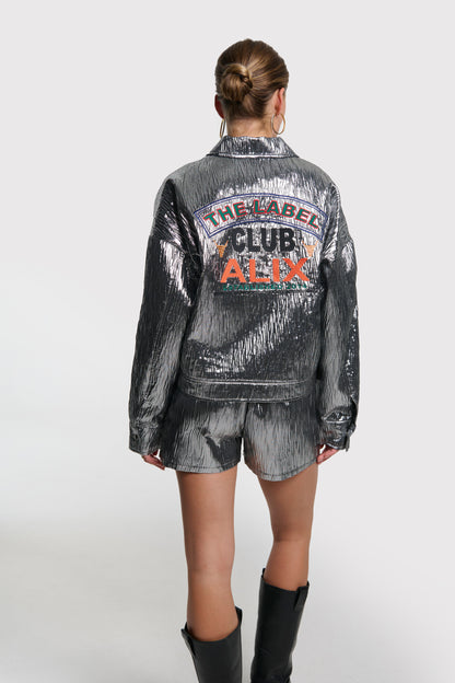 SILVER ARTWORK JACKET