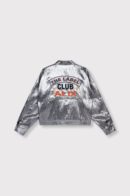 SILVER ARTWORK JACKET