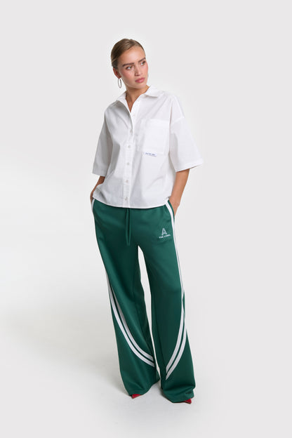 CLEAN POPLIN SHORTSLEEVE BLOUSE