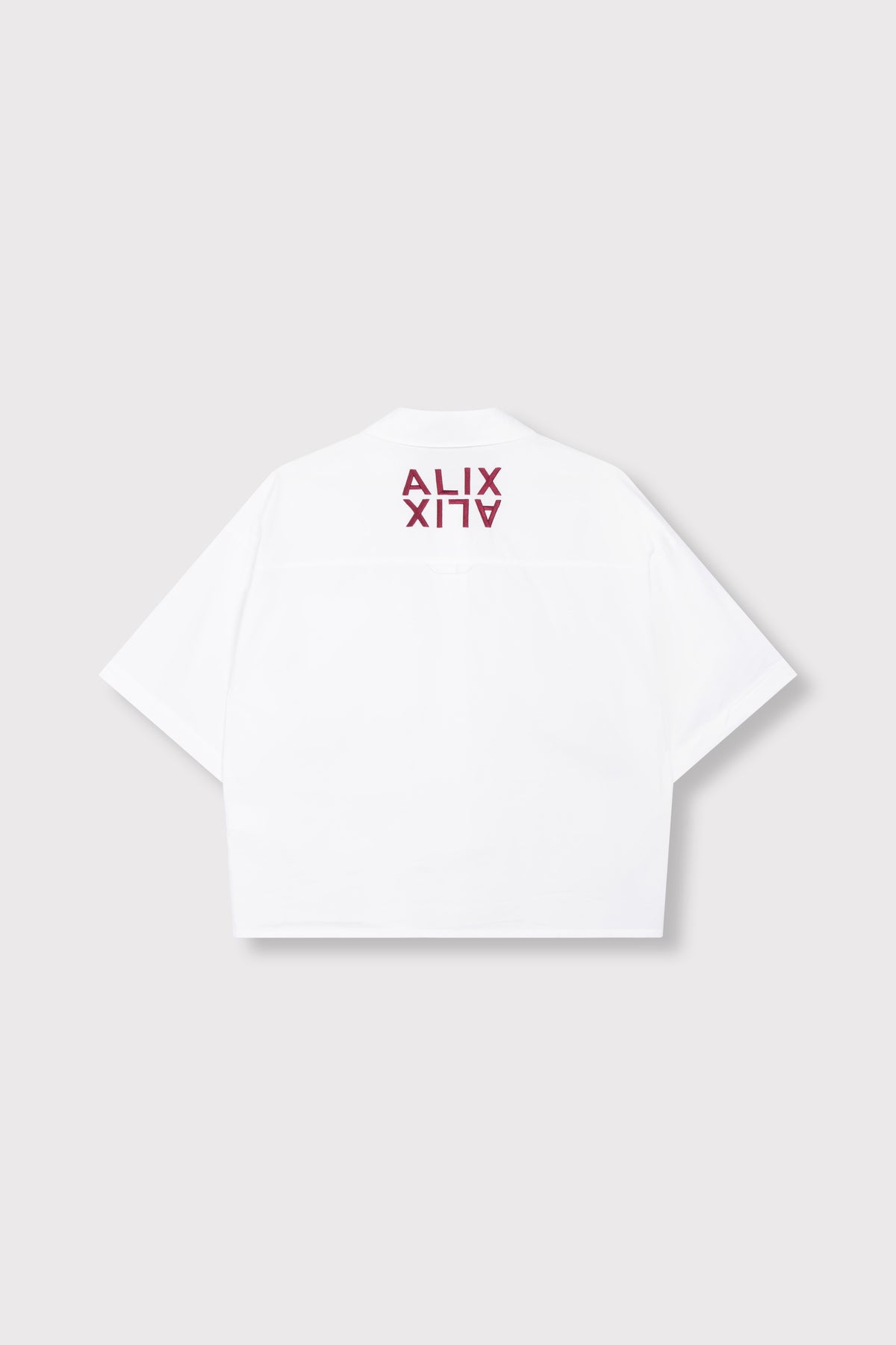 CLEAN POPLIN SHORTSLEEVE BLOUSE