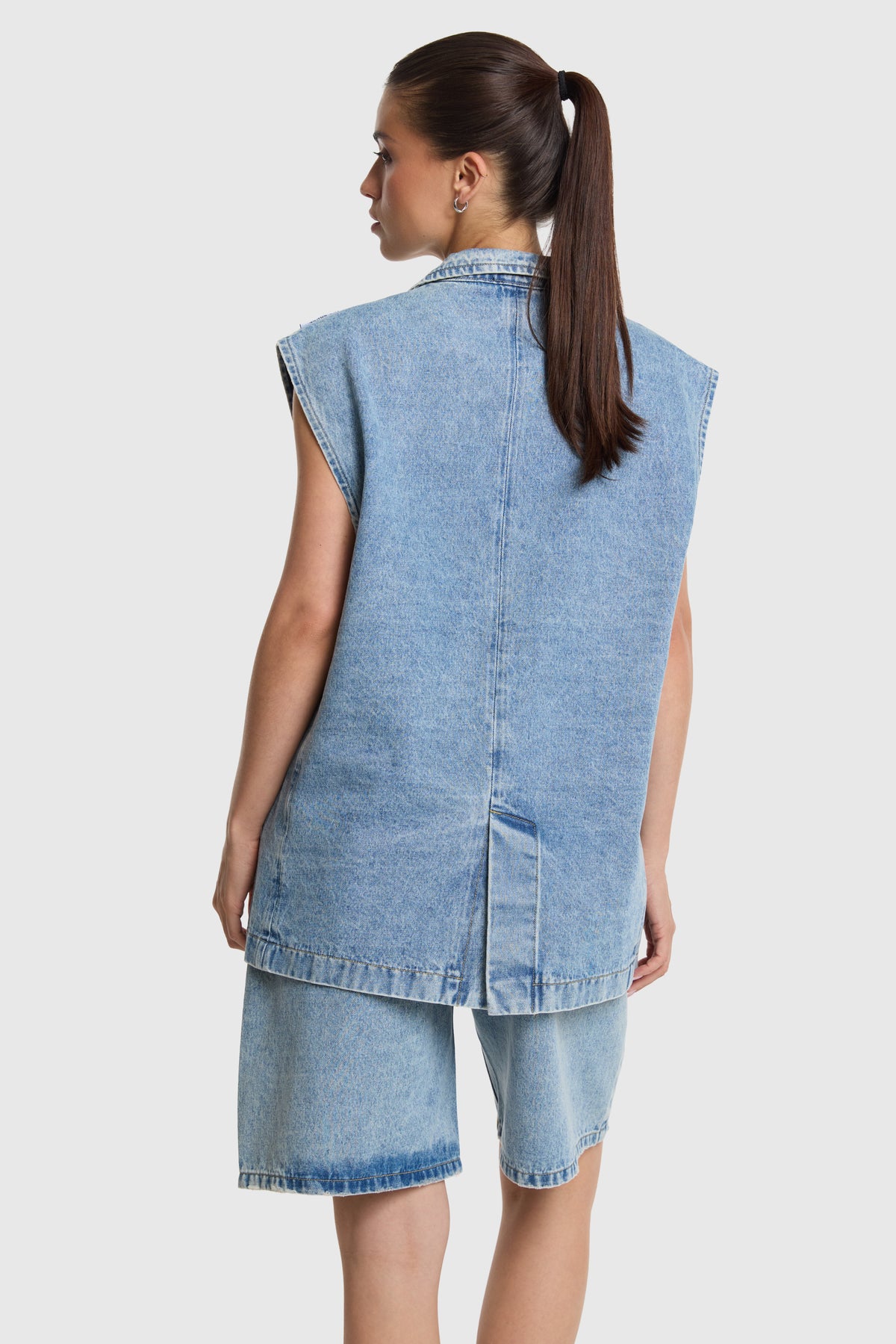 DENIM WAISTCOAT