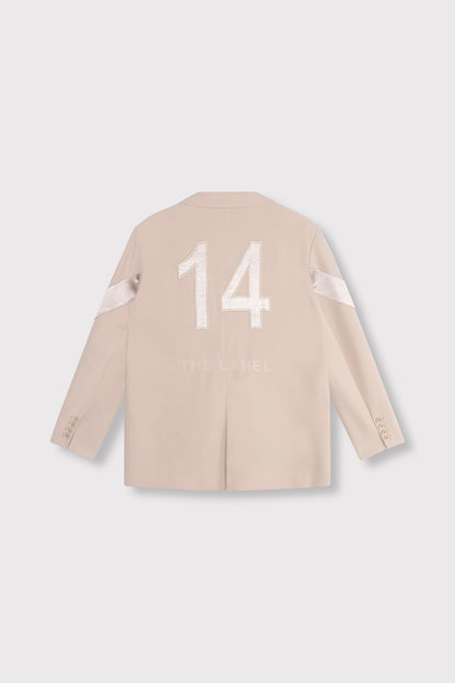 SHINY PANEL BLAZER