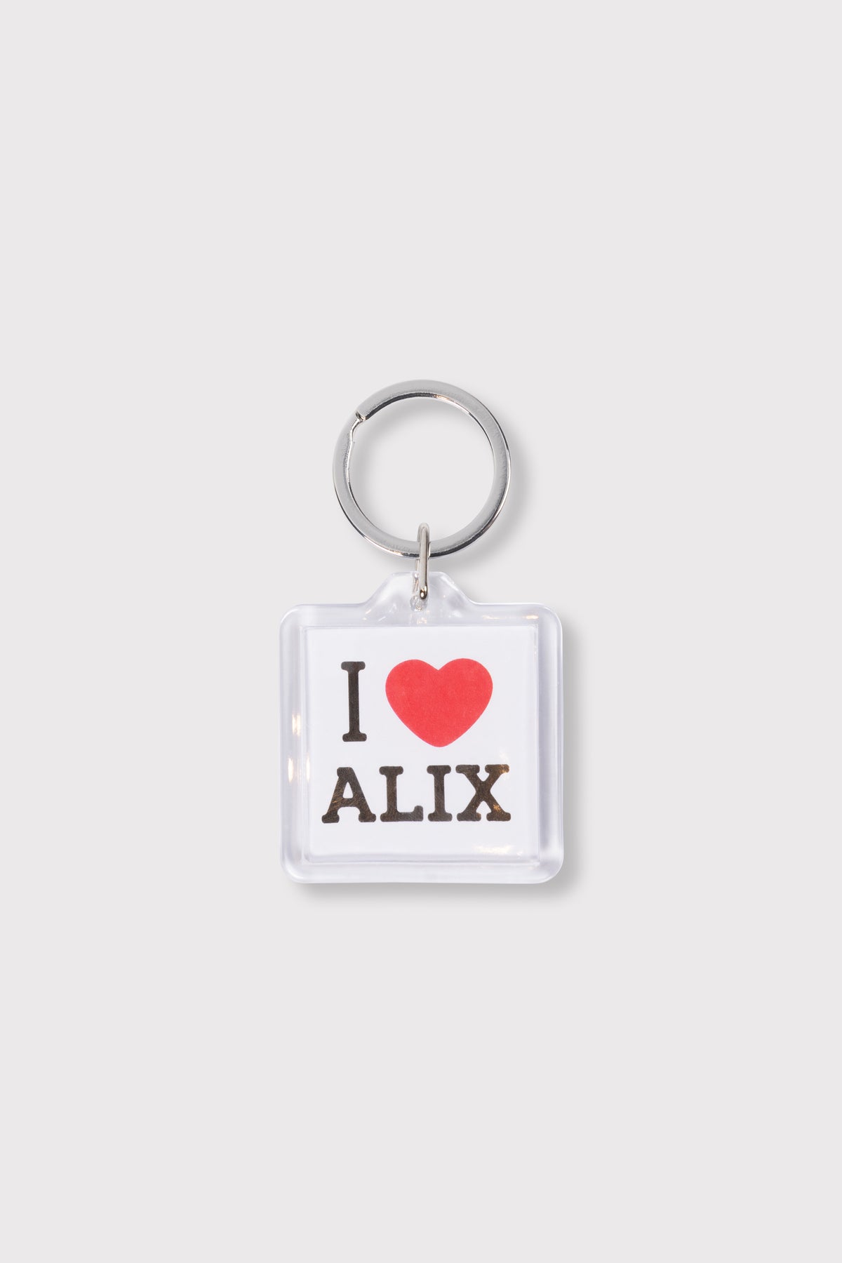I LOVE ALIX KEY CHAIN