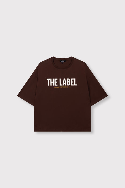 THE LABEL OVERSIZED T-SHIRT