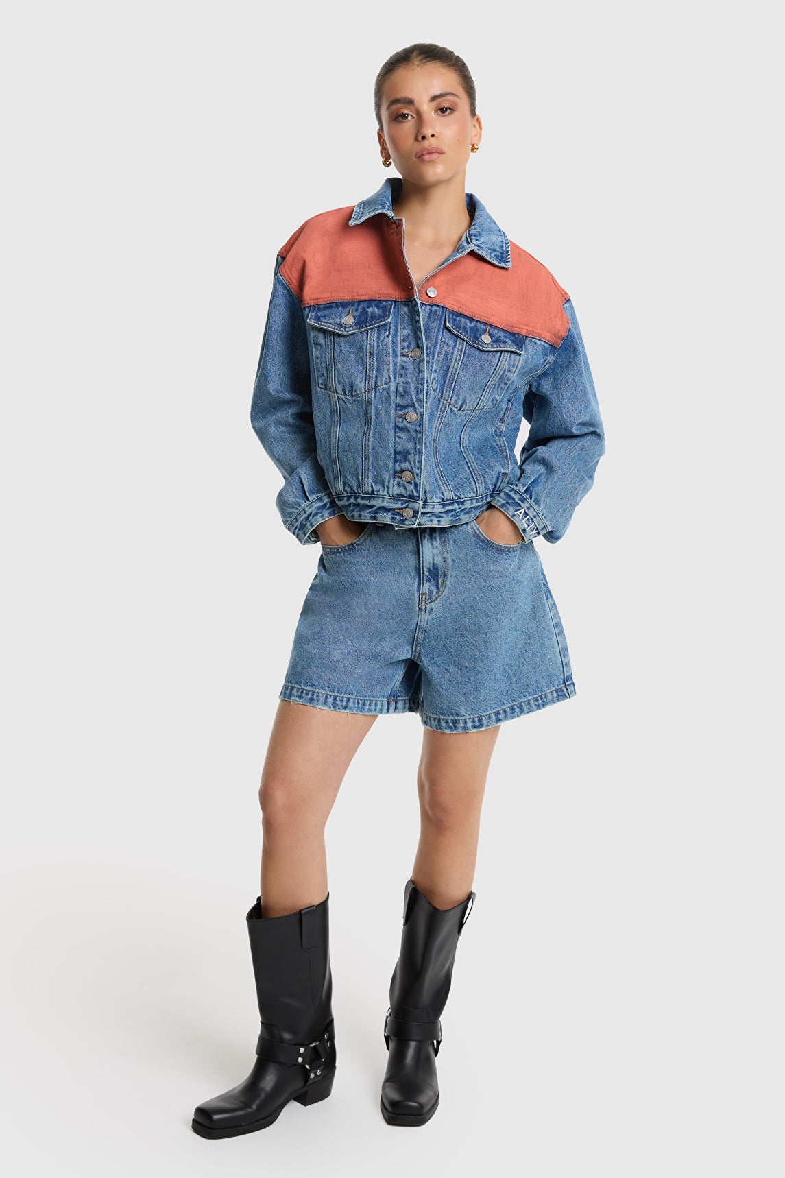 BERMUDA DENIM SHORTS