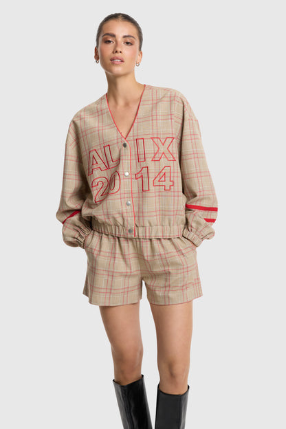 SPORTY CHECK SHORTS