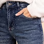 JEANS SILVER GLITTER