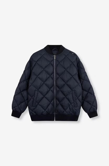 QUILTED BOMBER