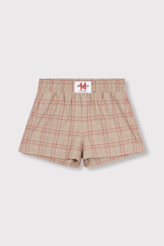 SPORTY CHECK SHORTS