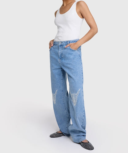 DENIM BULL PANTS